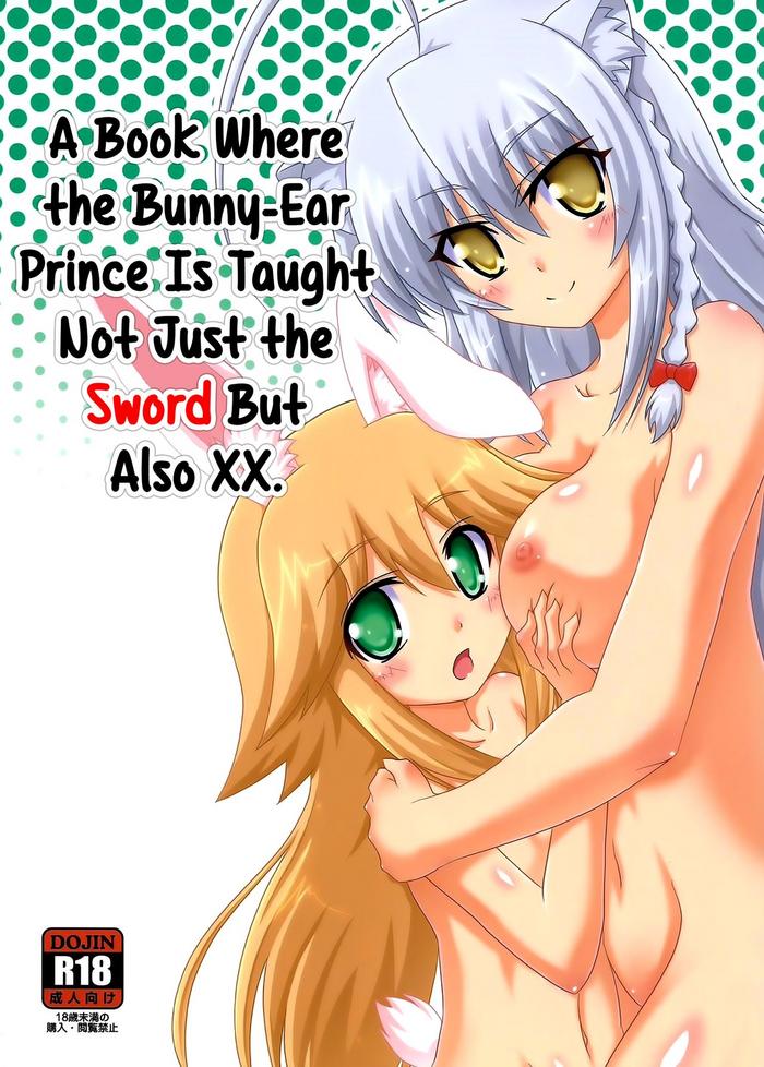 usamimi ouji ni ken dake de naku xx made oshiechau hon a book where the bunny ear prince is taught not just the sword but also xx cover